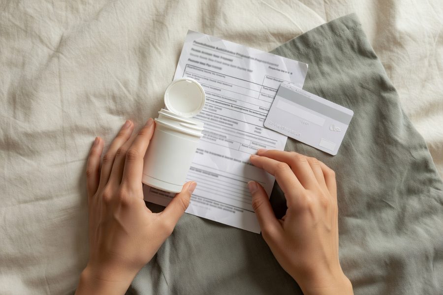 Medical bill with negotiated discount highlighted