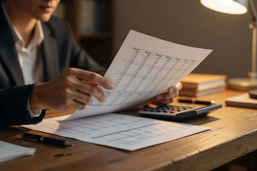 Stack of IRS publications with QLAC regulations highlighted